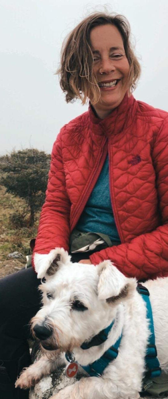 Snuffl owner with dog